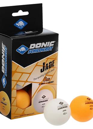 Набор мячей для настольного тенниса 6 штук donic mt-608509, белый, размер (eu) - 1size