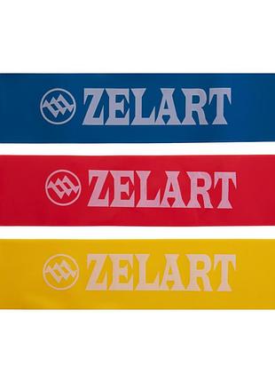 Резинки для фитнеса набор bands zelart fi-8227 , размер (eu) - 1size