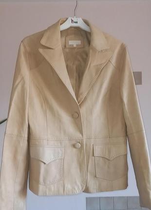 Кожи ягненка куртка пиджак versal paris