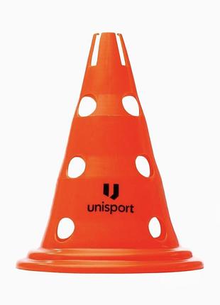 Конус з отворами unisport - помаранчевий