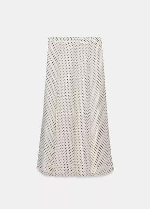 Спідниця жіноча в горох zara new