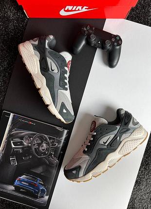 Nike air huarache grey black 2