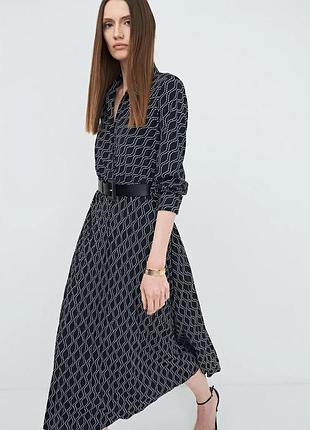 Шовкова міді сукня