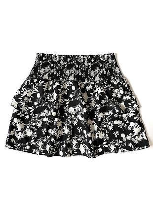 Чорно-біла спідниця tom tailor, xl