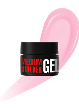 Моделирующий гель для наращивания ногтей гель medium builder gel kodi professional No04 13 г 20120368