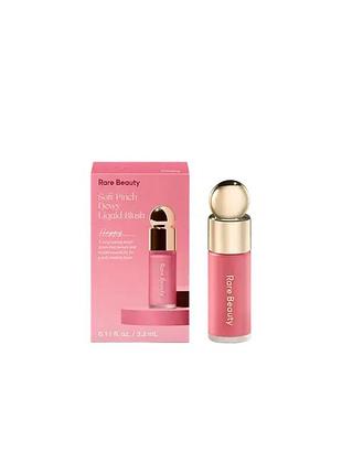 Рум'яна rare beauty soft pinch liquid blush mini - happy, 3.2 ml
