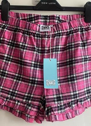 Пижамные шорты пижама женская фланель хлопок animal u9 14