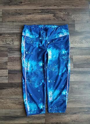 Спортивные лосины капри m,l