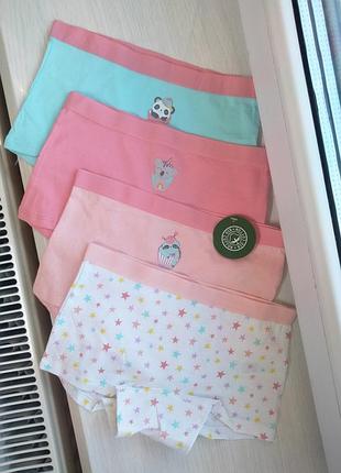 Трусы, боксеры на девочку, трусы шортиками