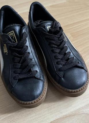 Кеди puma шкіряні жіночі оригінал
