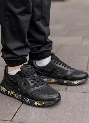 Кроссовки premiata mick black 3