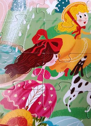 Пазл dodo 100 шт элементов принцессы пазлы 5+ 4
