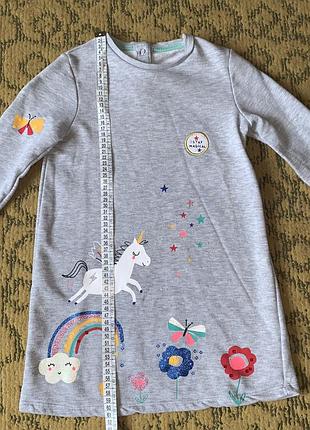 Платье 🦄 🌈 m&s 5-6 лет 4