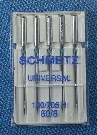 Иглы универсальные schmetz № 60