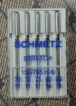 Иглы scmetz stretch ассорти 75-90
