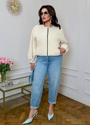 Женский кашемировый бомбер