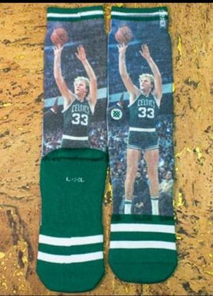 Баскетбольні шкарпетки nba stance larry bird boston celtics легенди баскетбол нба1 фото