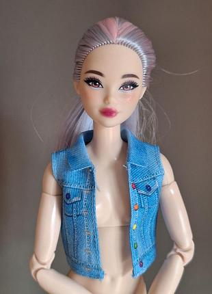 Кукольная одежда, жилетка для барби оригинал