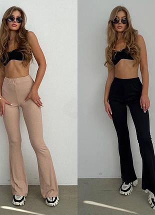 Брюки, штани кльош рубчик 3