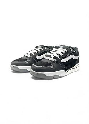 Vans rowley xlt black white 10