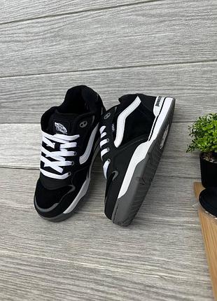 Vans rowley xlt black white 3