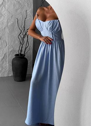 Платье длинное 5