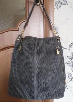Дизайнерская кожаная сумка renata corsi1 фото