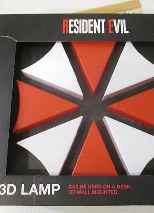 Настенный 3d-светильник numskull resident evil umbrella corp