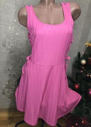 Asos стильное платье под кеды . туфельки, розовое нежное , нарядное2 фото