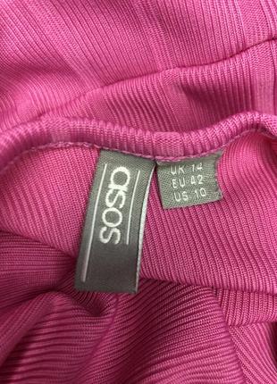 Asos стильное платье под кеды . туфельки, розовое нежное , нарядное6 фото