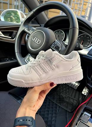 Adidas forum low white premium 8