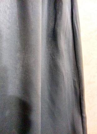 Літня сатинова сукня блакитна міді довжини 6