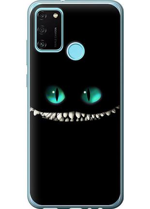 Чохол силіконовий на телефон huawei honor 9a чеширський кіт "689u-1900-58250"