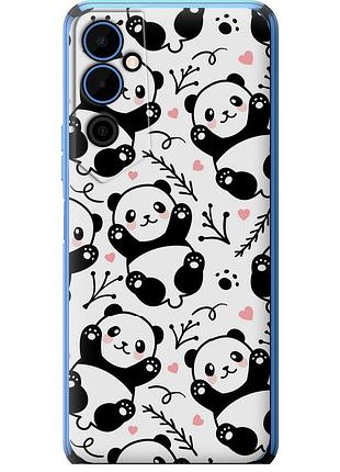 Чохол силіконовий на телефон tecno pova neo 2 lg6n панди "4318u-2968-58250"