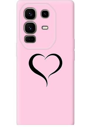 Чехол силиконовый на телефон infinix note 50 pro+ сердце 1 "4730u-4041-58250"
