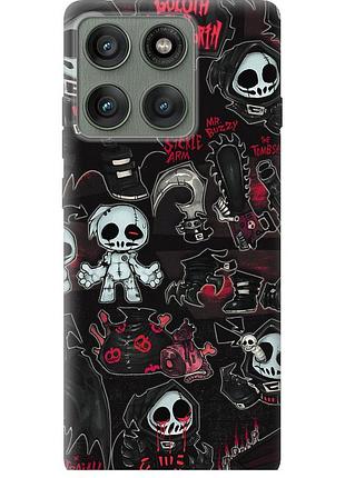 Чохол силіконовий на телефон motorola edge 60 pro 5g гот морок темрява "5380u-4020-58250"