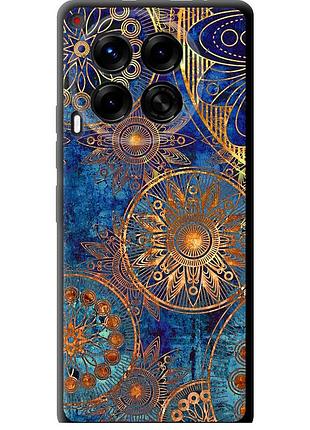 Чохол tpu на телефон tecno camon 30 4g золотий візерунок "678b-3712-58250"
