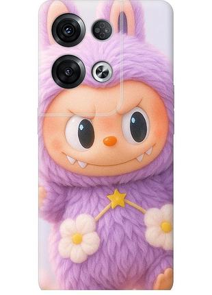 Чохол силіконовий на телефон oppo reno8 pro 5g лабубу "6708u-2615-58250"