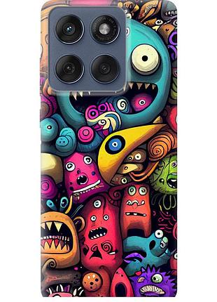 Чохол силіконовий на телефон motorola edge 60 fusion 5g смішні монстри "5549u-4021-58250"