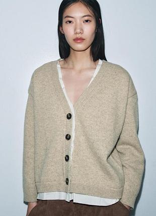Кофта  кардиган  zara зара р. м-л