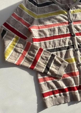 Тонкий кардиган джемпер сетка 2