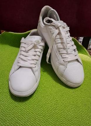 Кроссовки 40р кожа lacoste