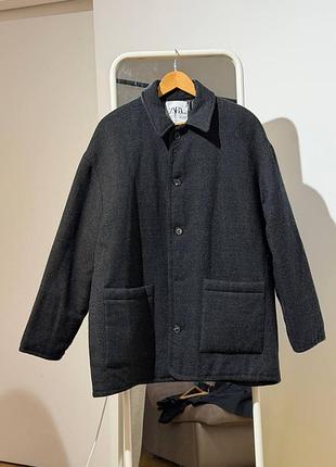 Zara чоловіче пальто