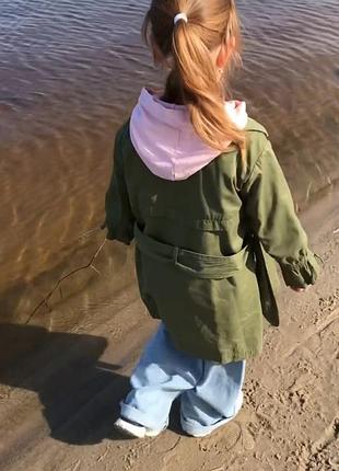 Тренч zara плащ 3