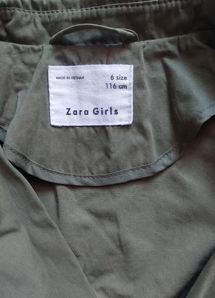 Тренч zara плащ 6