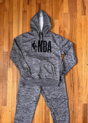 Чоловічий сірий спортивний костюм nba розмір m/l