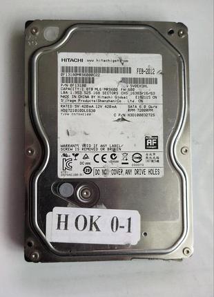 Донор hdd hitachi hds721010dle630 h01 220 0a90352 01 mae 521