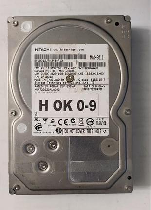 Донор hdd hitachi hua722020ala330 h0123456789 110 0a90210 01 jk1 1a8