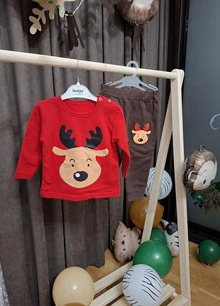 Костюм детский 🦌 с утеплением начесом