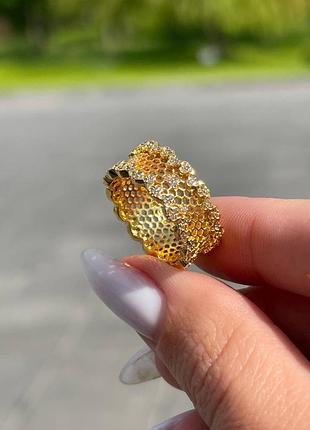 Каблучка у позолоті shine ✨